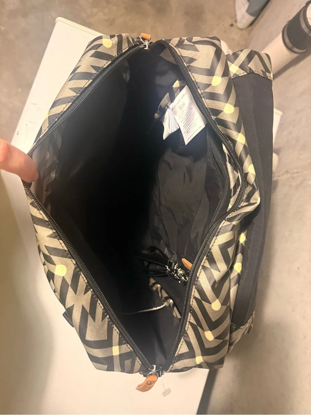 Petunia Pickle Bottom Geometric Print Diaper Bag